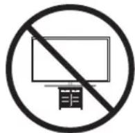 SAMSUNG The Sero 43LS05TC - Précautions d'installation du téléviseur - 1