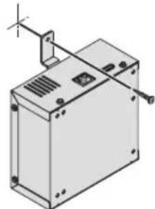 NEC NP01SW1 - 4-3. In case to fasten the receiver box on a wall - 1