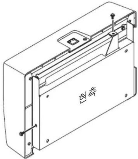 NEC NP01SW1 - 3-1. 인터페이스 셀렉터를 벽에 장착하기 - 4