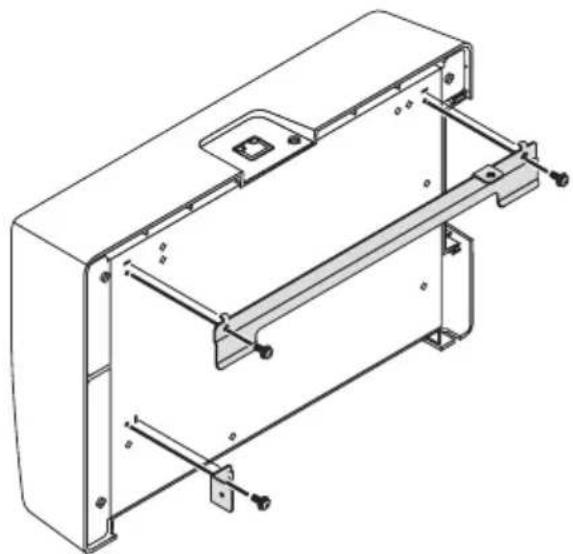 NEC NP01SW1 - 將本體安裝配件 (一大一小) 固定到本體的背面。 - 1