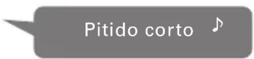 Pitido corto