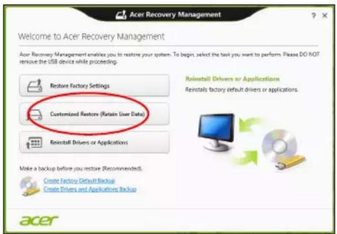 ACER Aspire Z3605 - Ripristino da Windows - 4