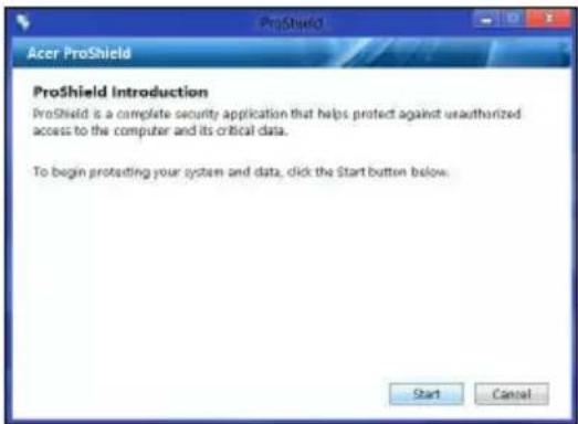 ACER Aspire Z3605 - Configurer ProShield - 1
