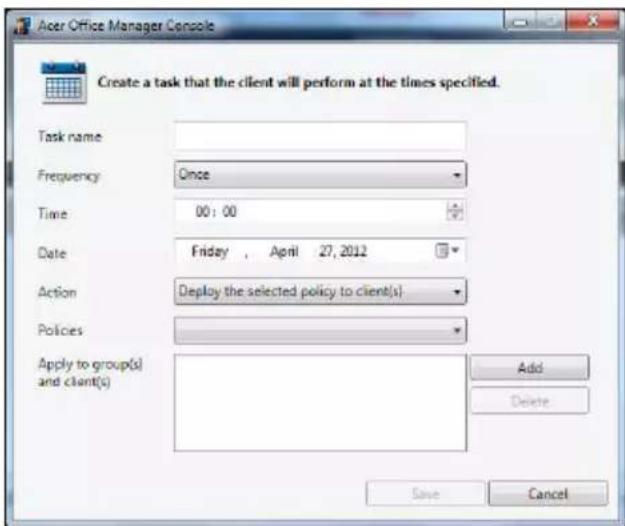 ACER Aspire Z3605 - Programador de tareas - 1