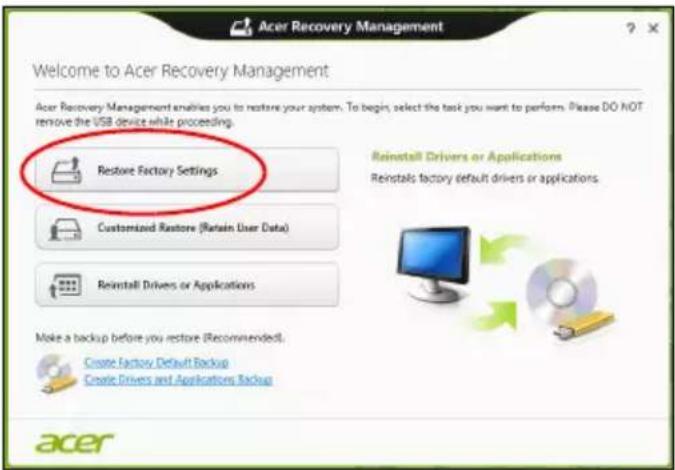 ACER Aspire Z3605 - Récupérer depuis Windows - 2