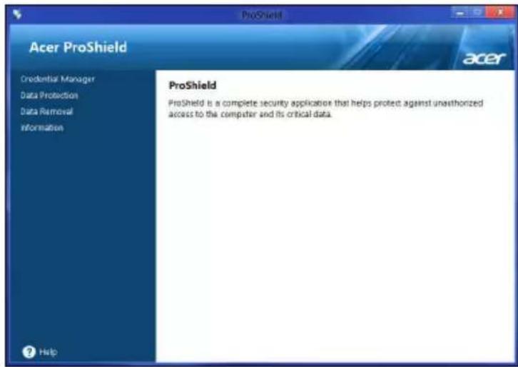 ACER Aspire Z3605 - Opsaetning af ProShield - 5