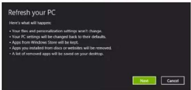 ACER Aspire Z3605 - Mukautettu palauttaminen Acer Recovery Managementilla - 2