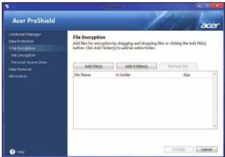 ACER Aspire Z3605 - Data Protection - 1
