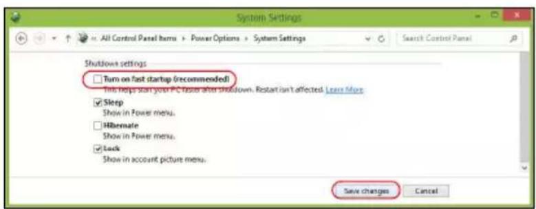 ACER Aspire Z3605 - Désactiver le démarrage rapide - 3