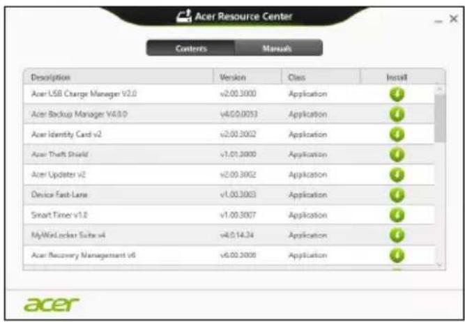 ACER Aspire Z3605 - Installere drivere og applikasjoner på nytt - 2