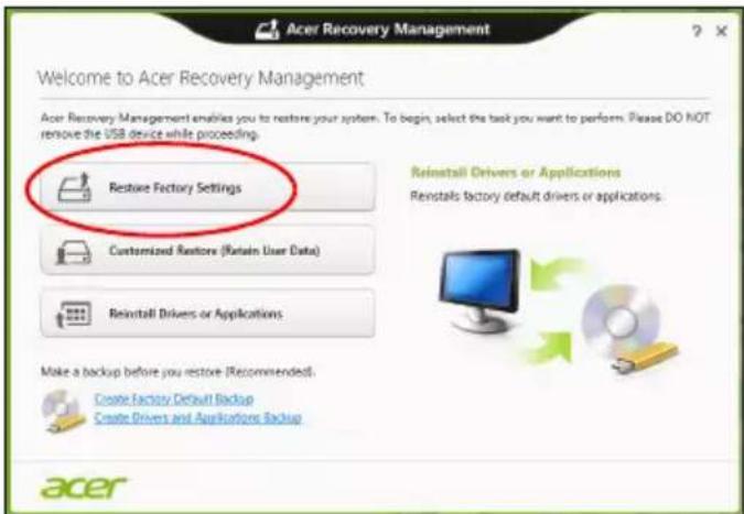 ACER Aspire Z3605 - Recuperación desde Windows - 2