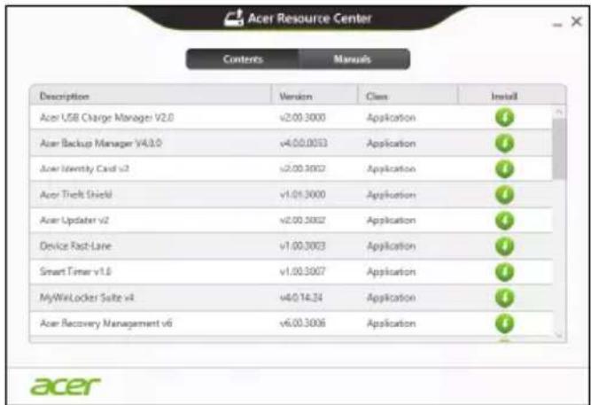 ACER Aspire Z3605 - Reinstalling drivers and applications - 2
