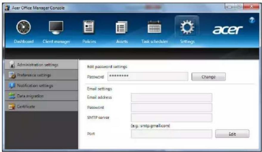 ACER Aspire Z3605 - Asetukset - 1