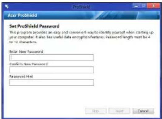 ACER Aspire Z3605 - Einrichtung von ProShield - 2