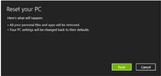 ACER Aspire Z3605 - Returnering af systemet til fabriksstandarden - 3