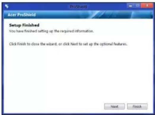 ACER Aspire Z3605 - Configurer ProShield - 3
