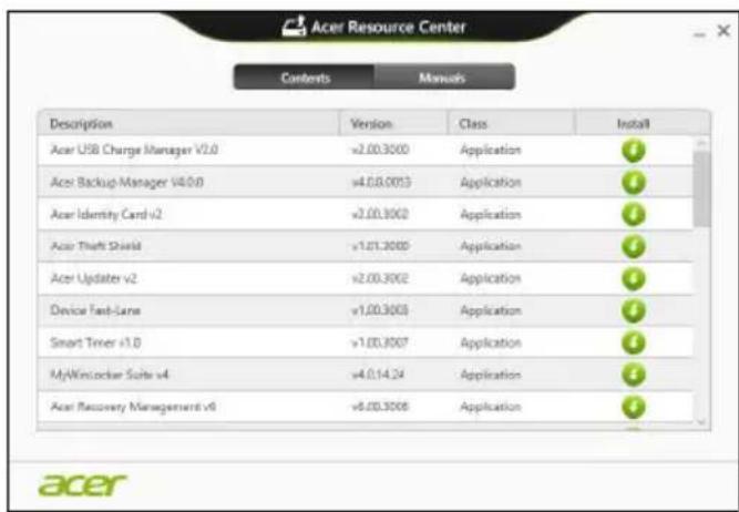 ACER Aspire Z3605 - Réinstaller les pilotes et les applications - 3