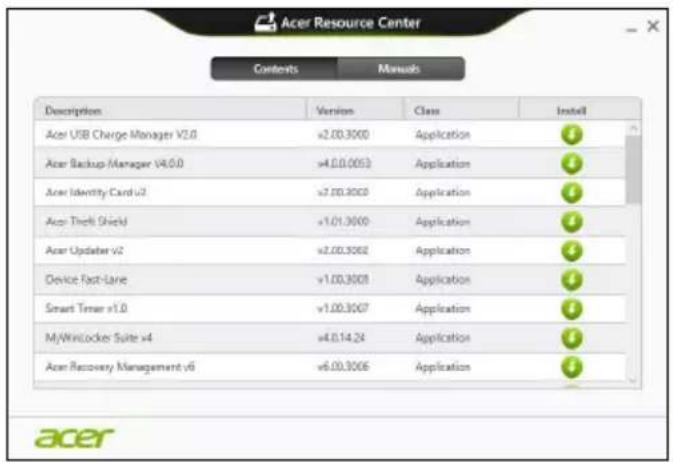 ACER Aspire Z3605 - Reinstalar controladores e aplicações - 2