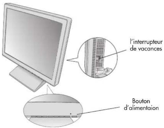 NEC MultiSync LCD1560V - Mise en marche rapide (suite) - 3