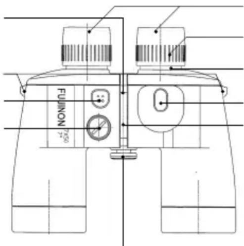 Fujinon Mariner 7x50 WPXL - Parts of the Binoculars - 1