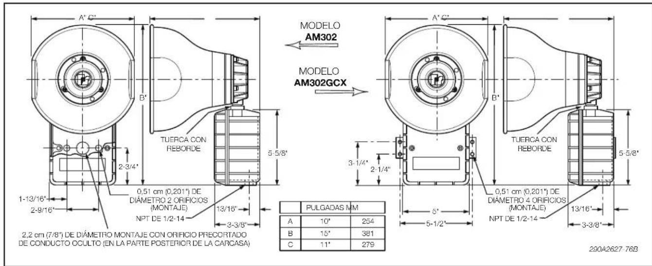 Federal Signal AudioMaster AM302GCX - ADVERTENCIA - 1