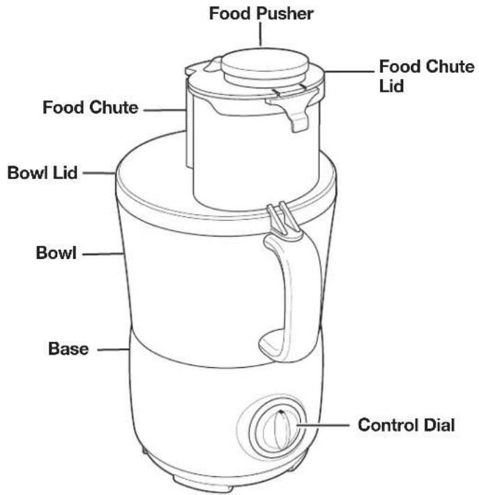 HAMILTON BEACH 70595 - Parts and Features - 1