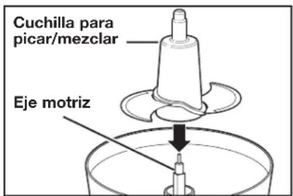 HAMILTON BEACH 70595 - Cómo procesar con la cucilla para picar/mezclar - 2
