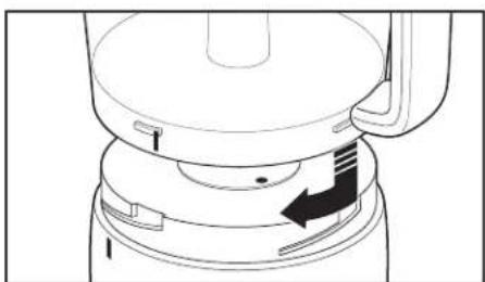 HAMILTON BEACH 70595 - How to Lock the Bowl - 1