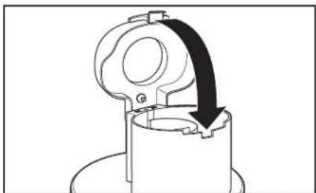 HAMILTON BEACH 70595 - How to Assemble and Lock the Lid - 2