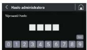 Fiorenzato F83 E - Hasło administratora - 1