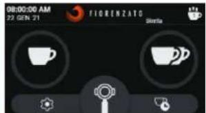 Fiorenzato F83 E - Visualisation des temps de mouture - 2