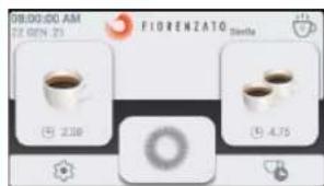 Fiorenzato F83 E - Aspeto do ecrã - 3