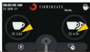 Fiorenzato F83 E - Visibilità tempi macinatura - 1