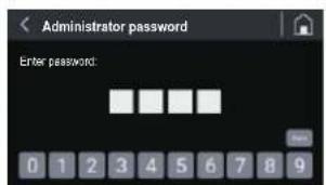 Fiorenzato F83 E - Administratorpassword - 1