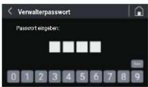 Fiorenzato F83 E - Verwalterpasswort - 1