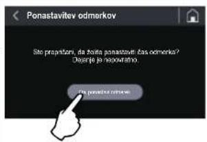 Fiorenzato F83 E - Ponastavitev časa odmerka - 1