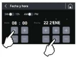 Fiorenzato F83 E - Fecha y hora - 1