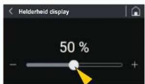 Fiorenzato F83 E - Helderheid display - 1
