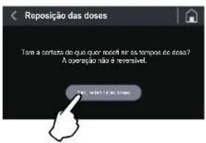 Fiorenzato F83 E - Reposição dos tempos das doses - 1