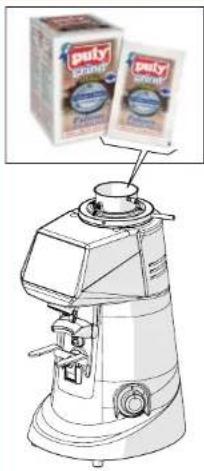 Fiorenzato F83 E - EVERY MONTH: thoroughly clean the grinding blades - 1