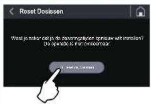 Fiorenzato F83 E - Resetdoseringstijden - 1