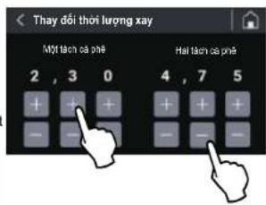 Fiorenzato F83 E - Thay đổi thời lượng xay - 1