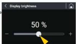 Fiorenzato F83 E - Display brightness - 1