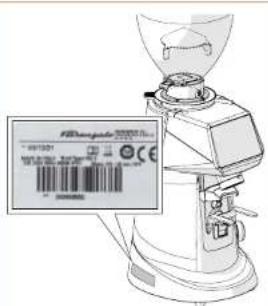 Fiorenzato F83 E - Identifi cazione apparecchio - 1