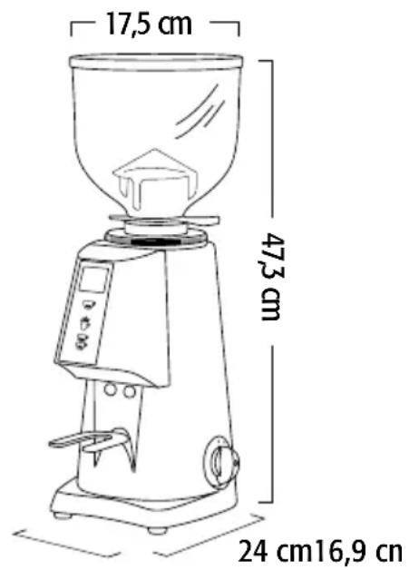 Fiorenzato F4 E Nano - DIMENSIONES - 2