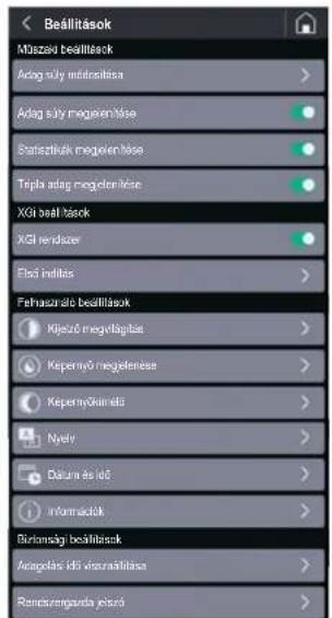 Fiorenzato F64 E XGi - Biztonsagi beallitask - 1