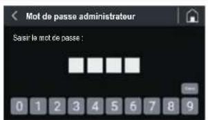 Fiorenzato F64 E XGi - Mot de passage administrateur - 1