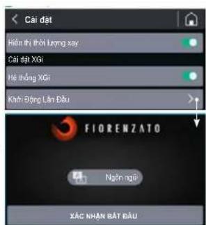 Fiorenzato F64 E XGi - Khoi Dong Lan Dau - 1