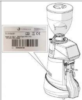 Fiorenzato F64 E XGi - 机器标识 - 1