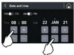 Fiorenzato F64 E XGi - Date and time - 1